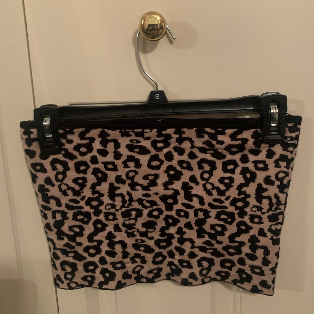 KENDALL & KYLIE CHEETAH PRINT TUBE TOP